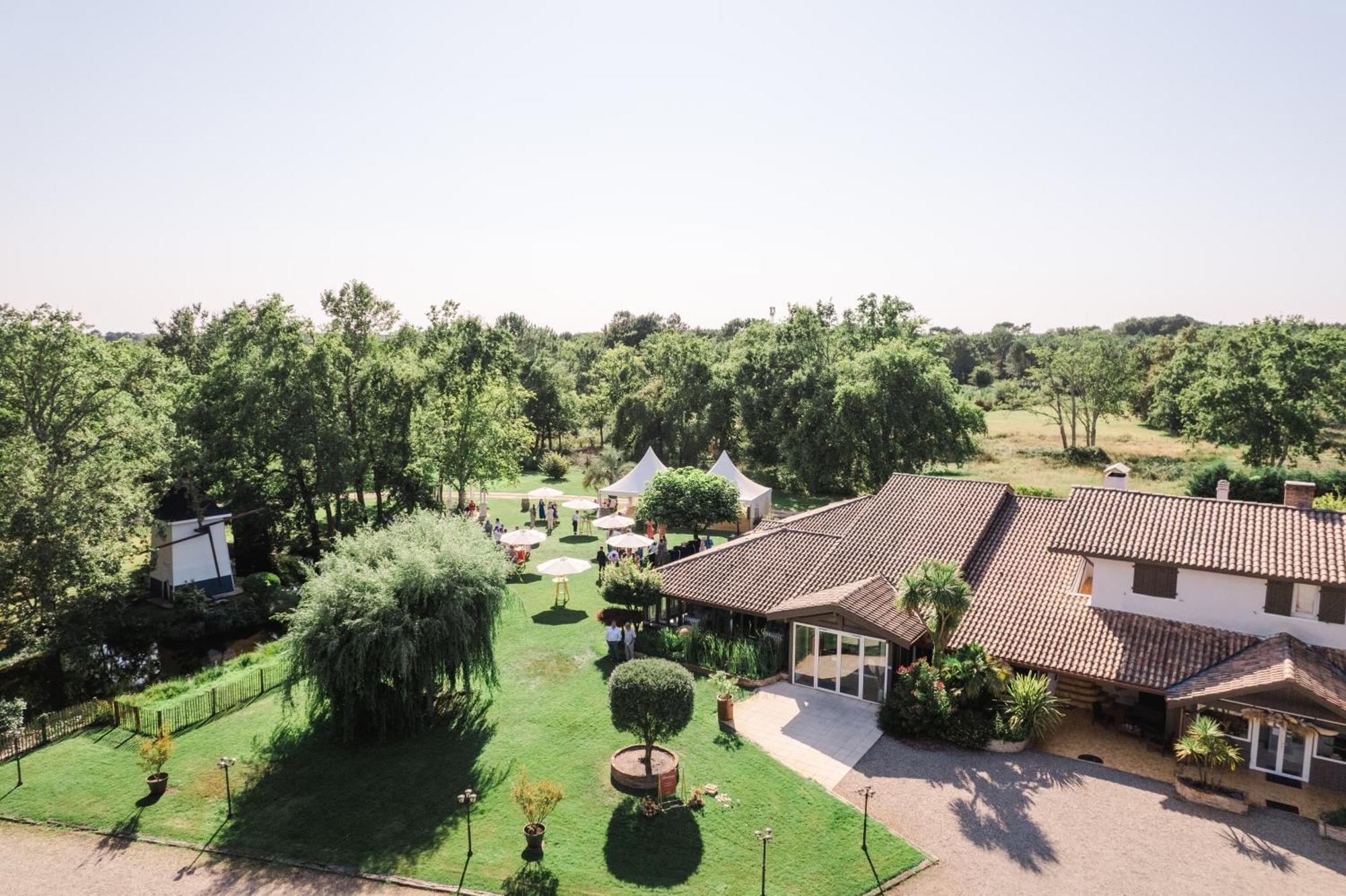 Hotel La Ferme D'En Chon ビスカロッス エクステリア 写真