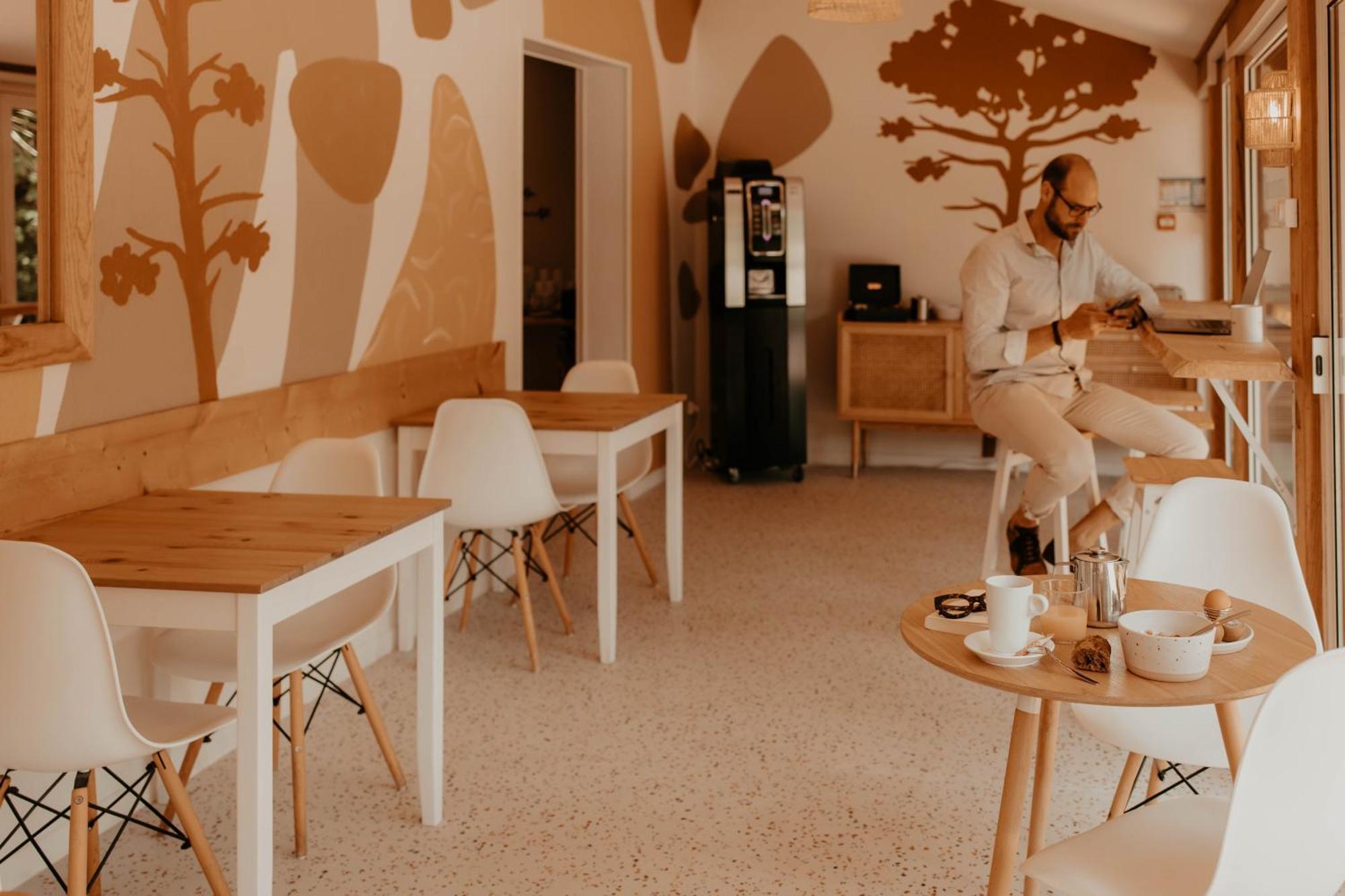 Hotel La Ferme D'En Chon ビスカロッス エクステリア 写真