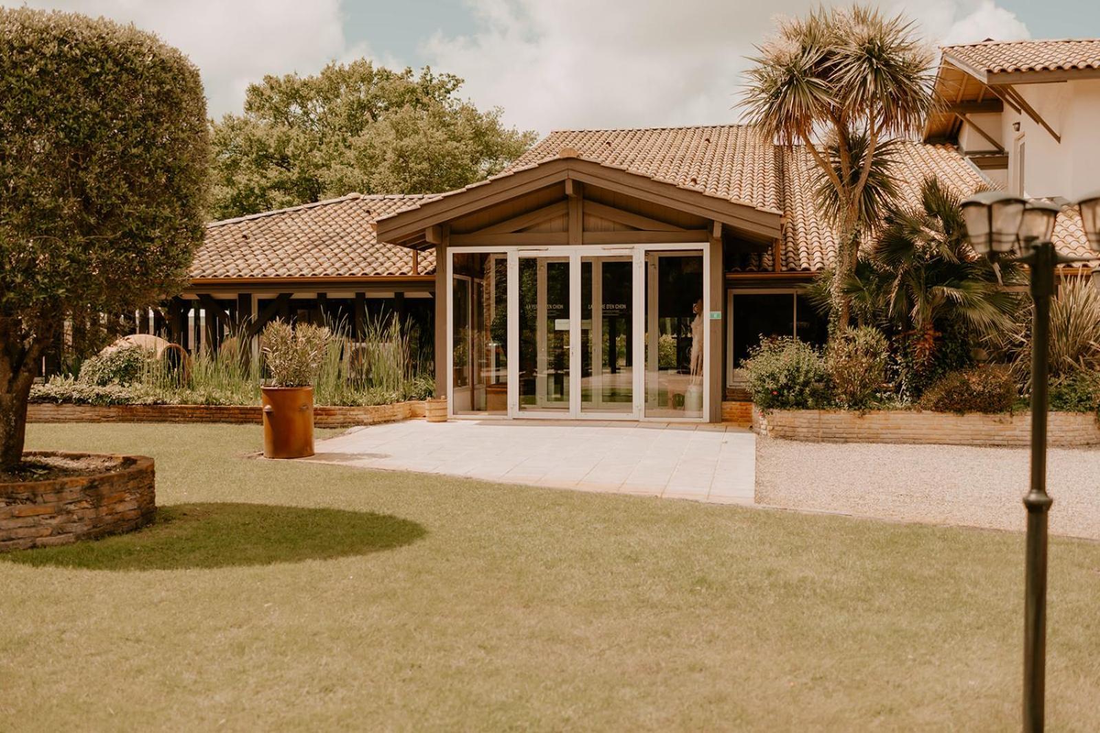 Hotel La Ferme D'En Chon ビスカロッス エクステリア 写真