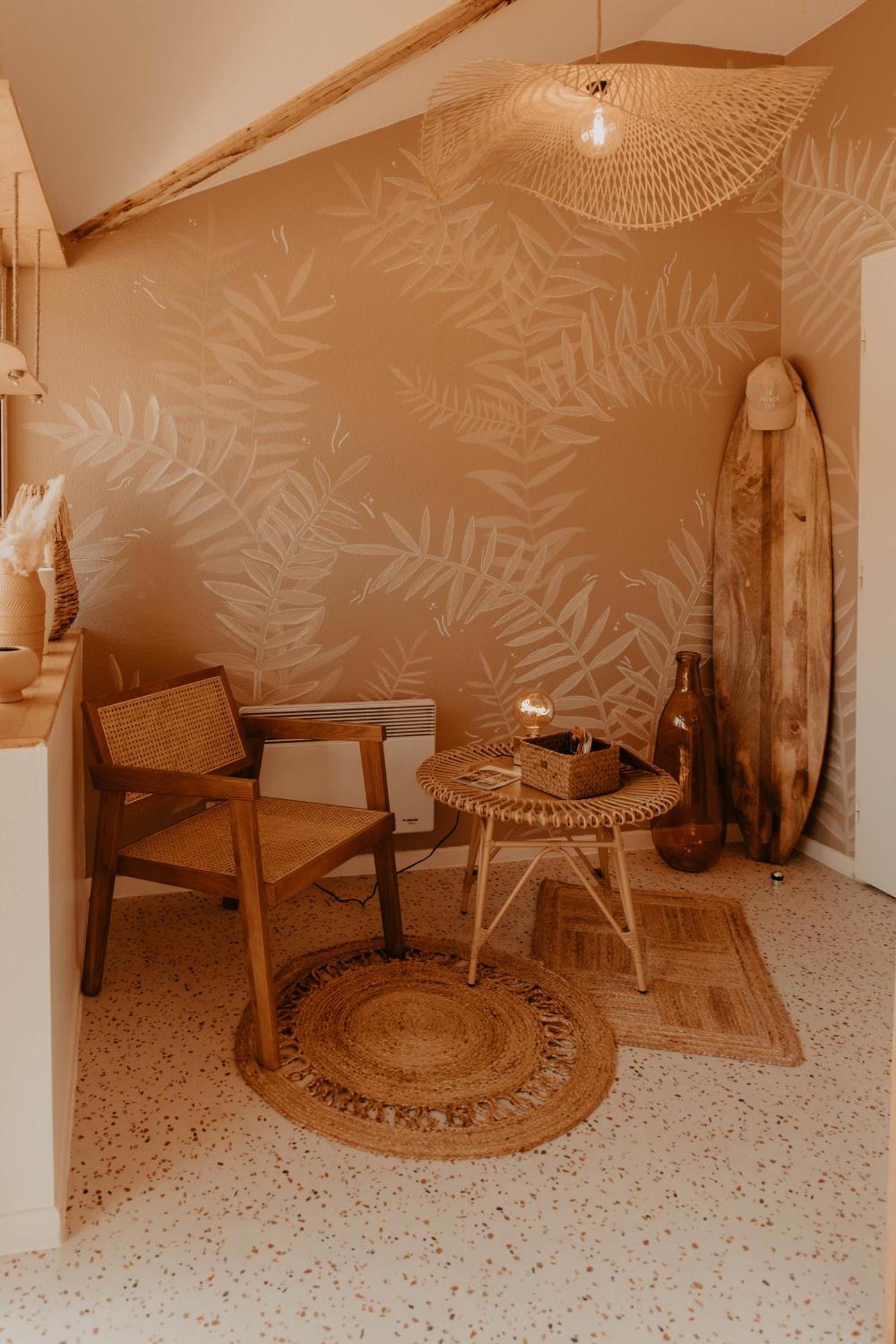 Hotel La Ferme D'En Chon ビスカロッス エクステリア 写真