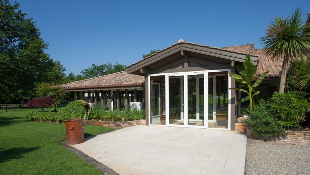 Hotel La Ferme D'En Chon ビスカロッス エクステリア 写真